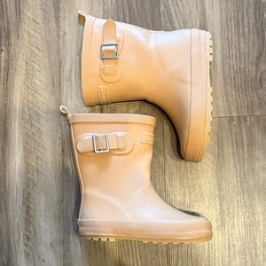 Forever French Kids Beige Rain Boots